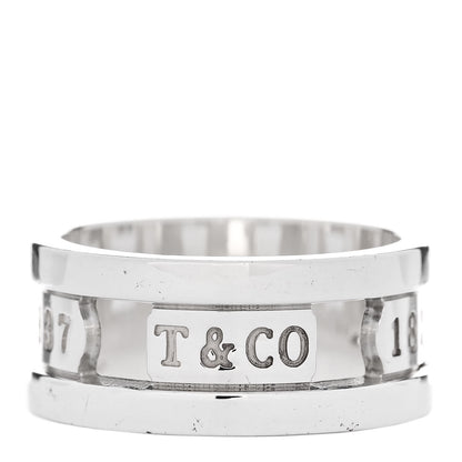 Tiffany Sterling Silver 1837 Elements Ring 57 8 3 of 4