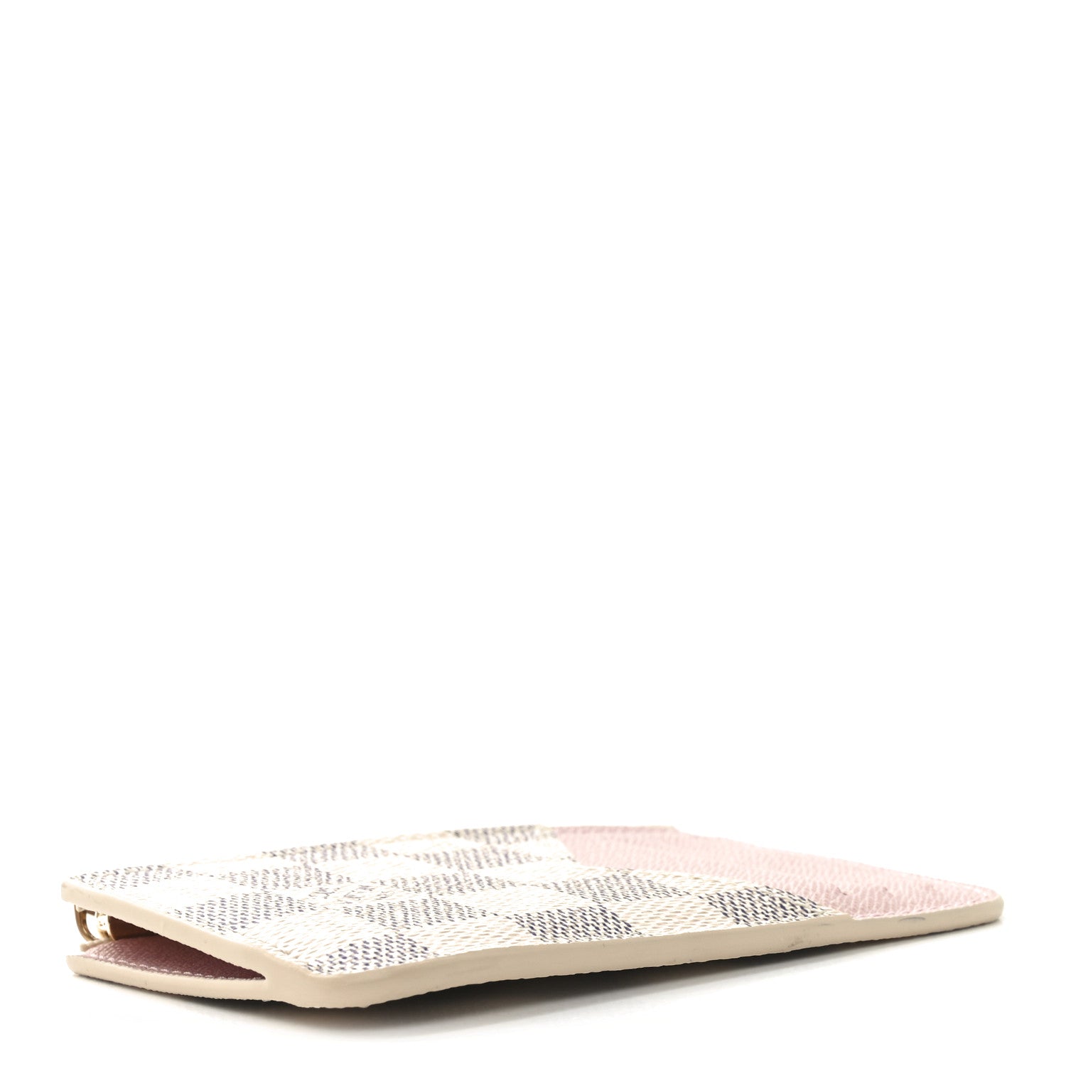 Louis Vuitton Damier Azur Zipped Romy Card Holder  Rose Ballerine 4 of 7
