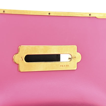 Prada City Calf Saffiano Cahier Bag Geranio Black 7 of 11