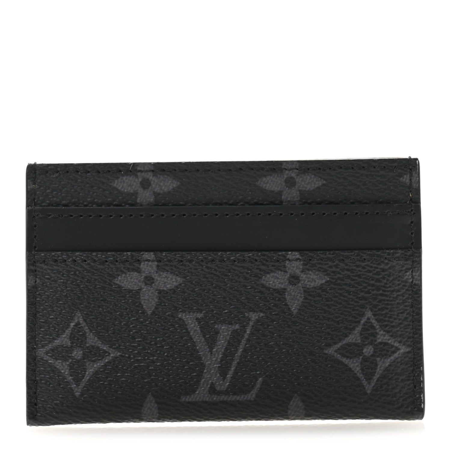 Louis Vuitton Monogram Eclipse Porte-Cartes Double Card Holder 1 of 7