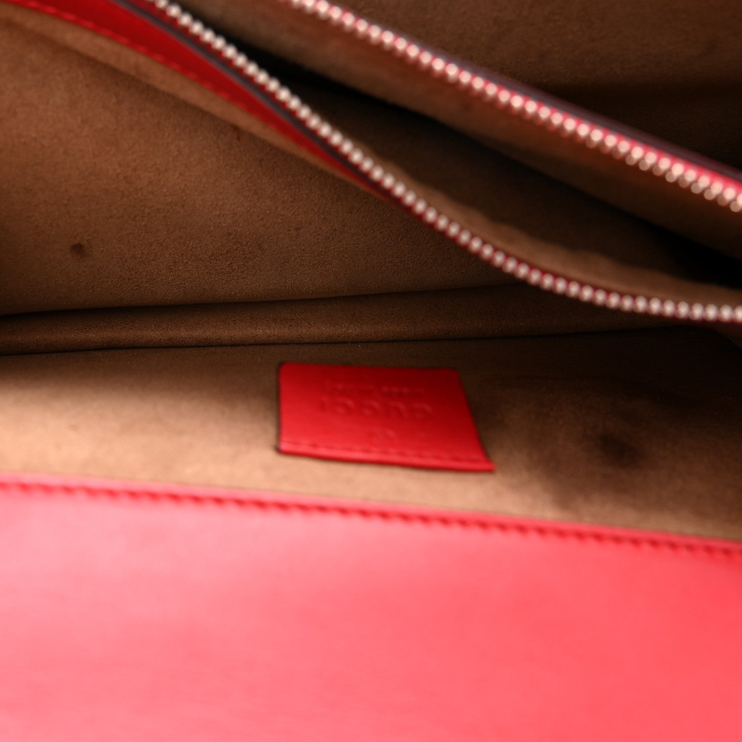 Gucci GG Supreme Monogram Arabesque Dionysus Shoulder Bag Hibiscus Red 6 of 11