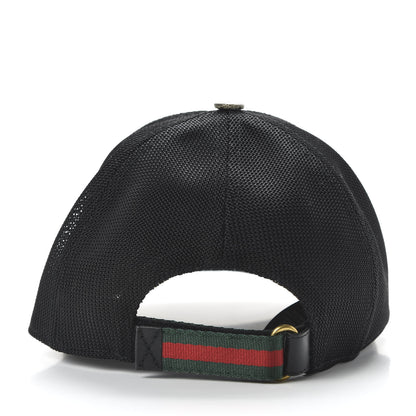 Gucci GG Supreme Monogram Kingsnake Print Baseball Hat XS 56 Beige 6 of 9