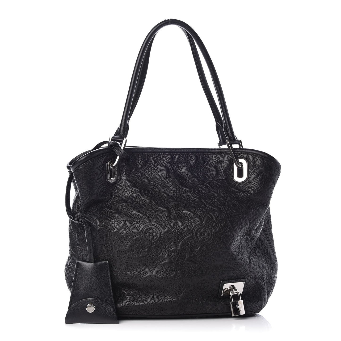 Monogram Lambskin Antheia Lilia PM Black