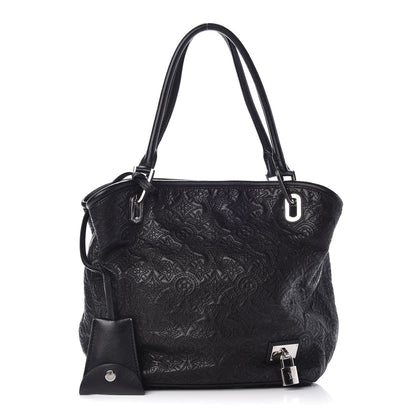 Louis Vuitton Monogram Lambskin Antheia Lilia PM Black 1 of 8