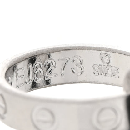Cartier 18K White Gold Interlocking LOVE Bracelet 5 of 5