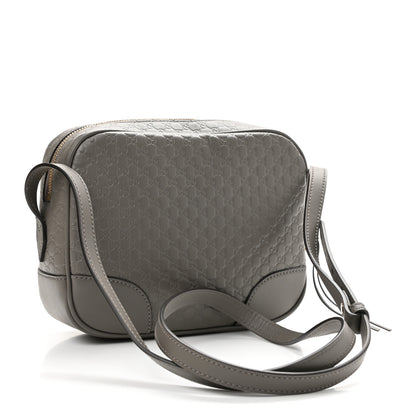 Gucci Microguccissima Mini Bree Messenger Bag Grey 3 of 10