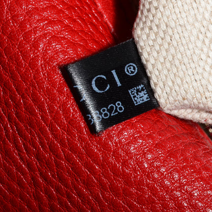 Gucci Pebbled Calfskin Large Soho Hobo Red 10 of 10