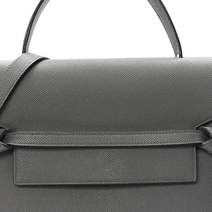 Celine Grained Calfskin Mini Belt Bag Grey 7 of 11