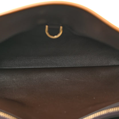 Salvatore Ferragamo Eel Medium Soft Bicolor Hug Bag Beige Testa di Moro 5 of 9