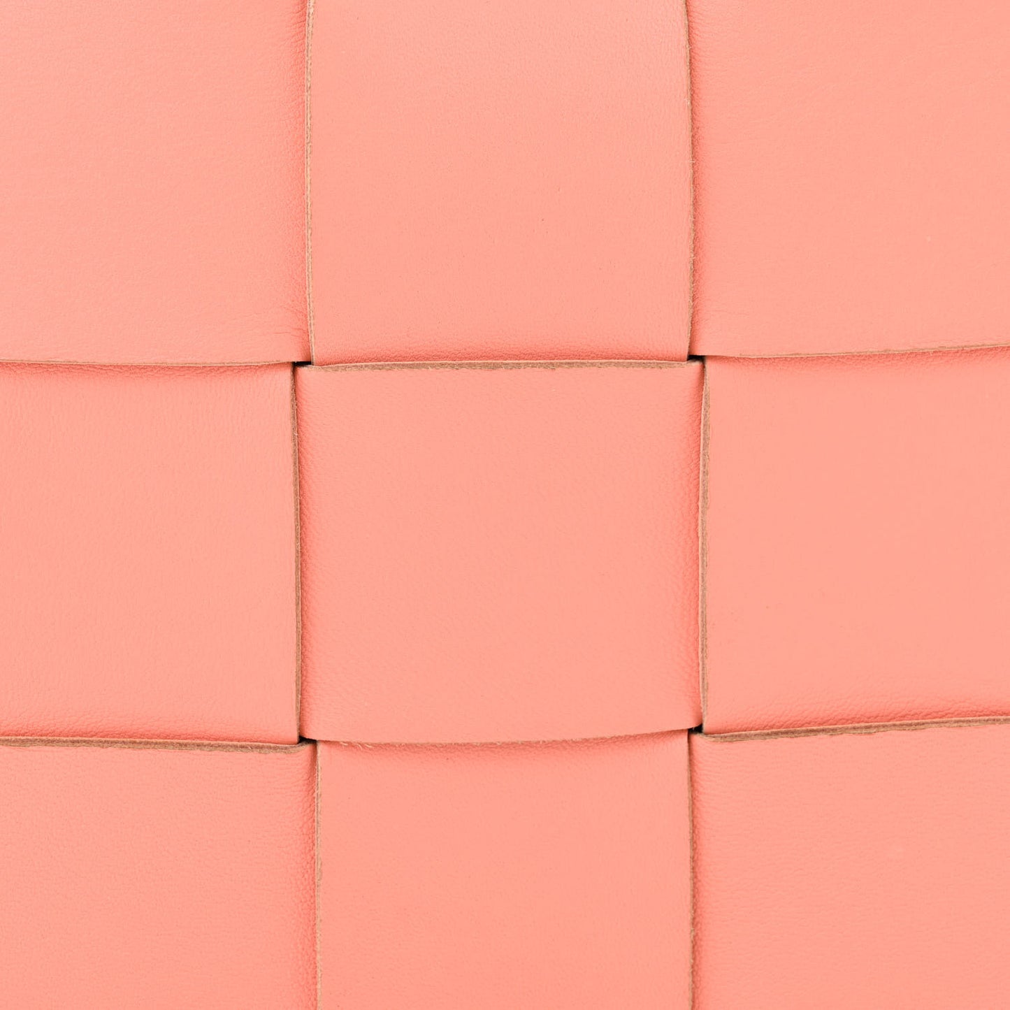 Nappa Maxi Intreccio Cassette Bag Peach