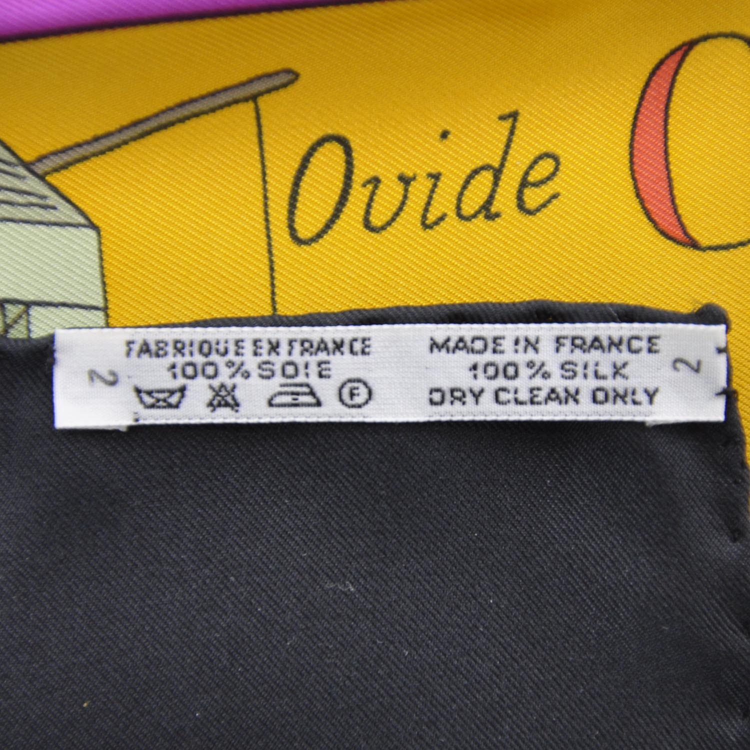 Hermes Silk Alphabet de Metiers Scarf 90 4 of 7