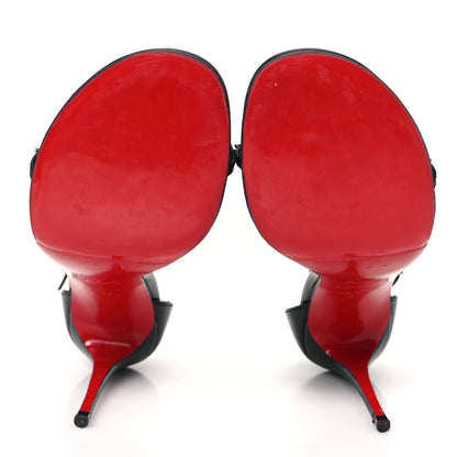 Christian Louboutin Kid Riojana 100 Spiked Sandals 37 Black 6 of 11