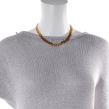Cartier 18k Yellow Gold Diamond Panthere Maillon Necklace 2 of 6