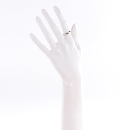Tiffany Platinum Diamond 4mm Etoile Band Ring 50 5.25 2 of 5