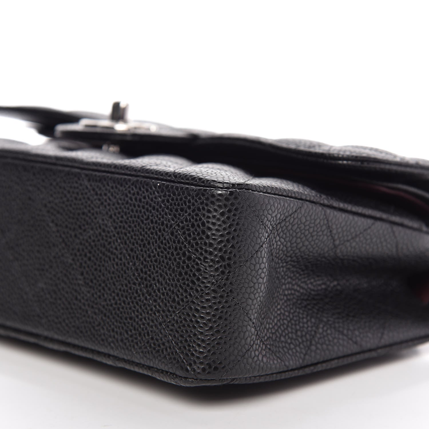 Chanel Caviar Quilted Small Double Flap Black 7 of 11