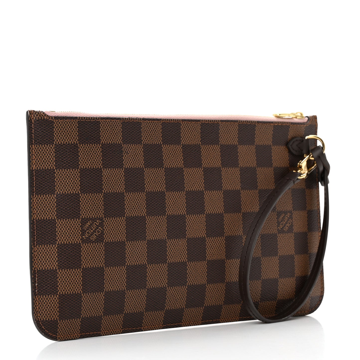Damier Ebene Neverfull MM GM Pochette Rose Ballerine