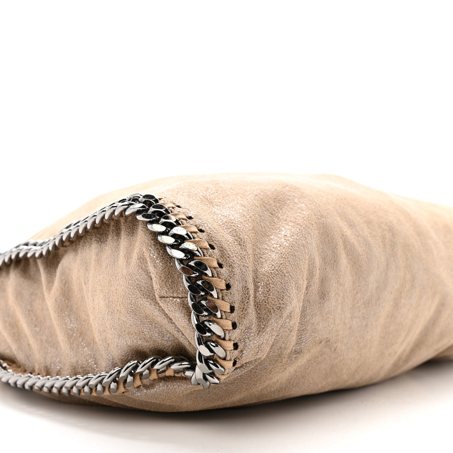 Shaggy Deer Small Falabella Tote Taupe