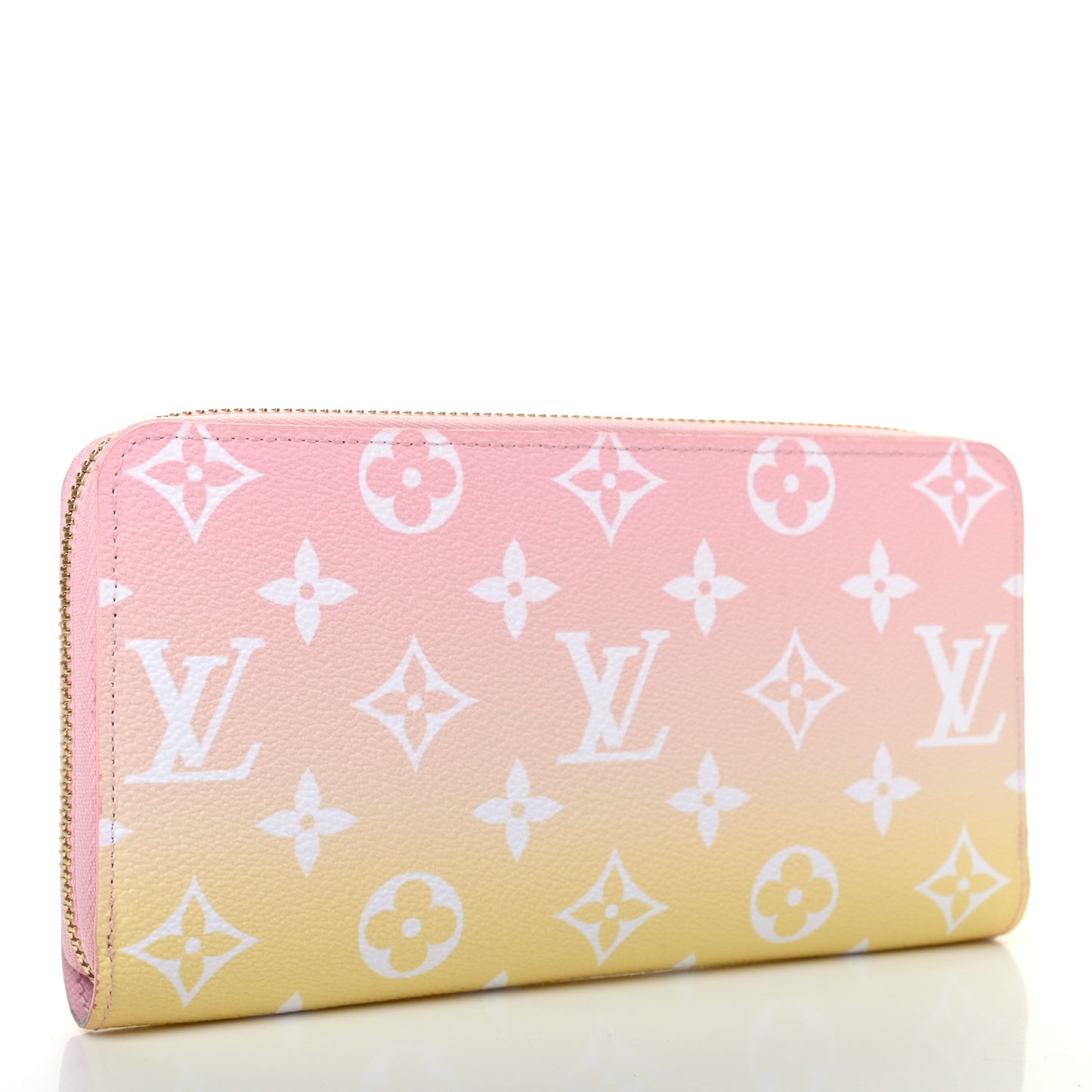Monogram Giant By The Pool Zippy Wallet Light Pink