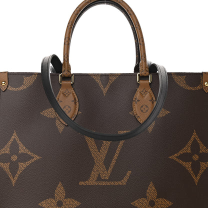 Louis Vuitton Reverse Monogram Giant Onthego MM 9 of 12