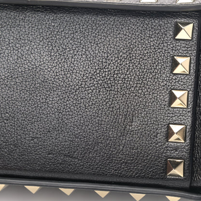 Valentino Garavani Calfskin Rockstud Mini Chain Shoulder Bag Black 11 of 11