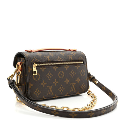 Louis Vuitton Monogram Pochette Metis East West 3 of 14