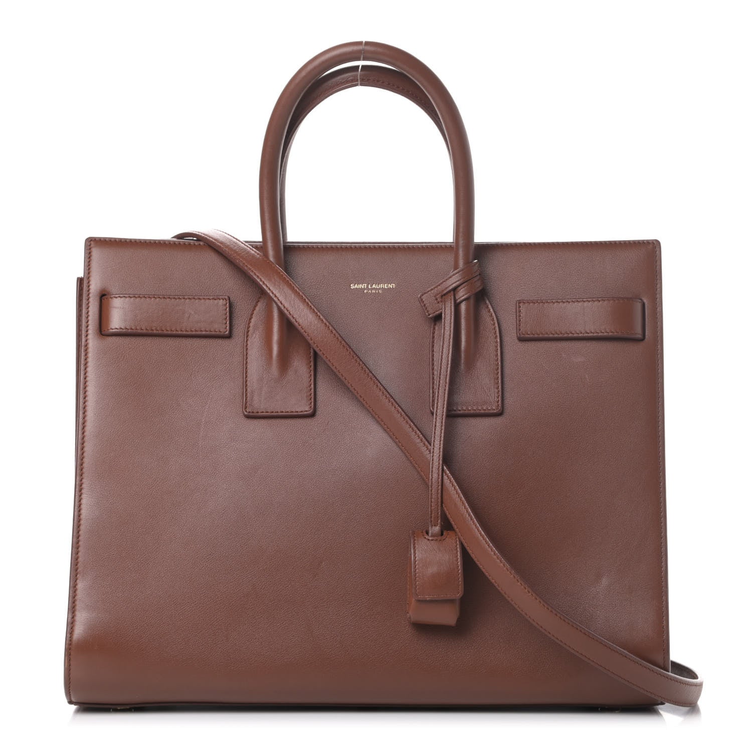 Saint Laurent Calfskin Small Sac De Jour Cotto 1 of 7