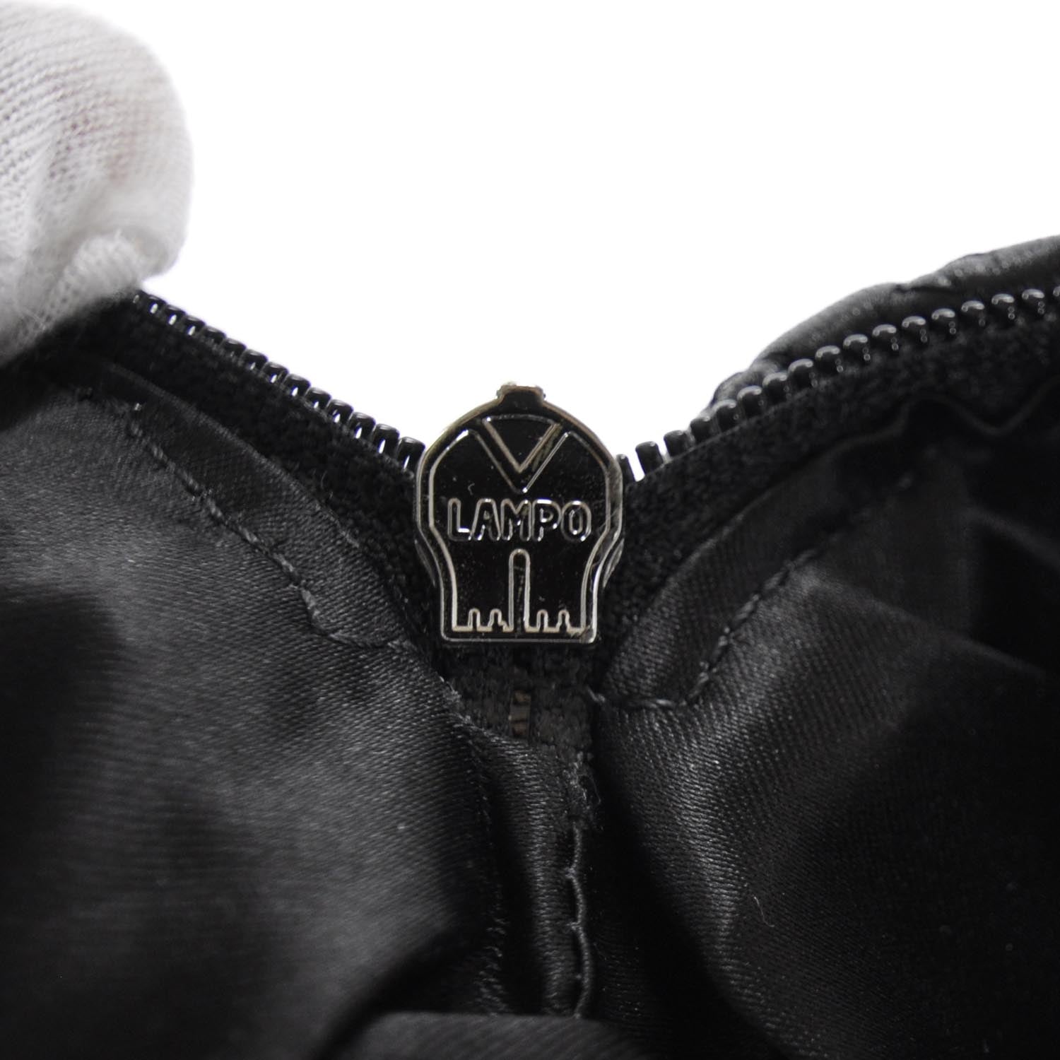 Chanel Quilted Lambskin Hidden Chain Hobo Black 8 of 11