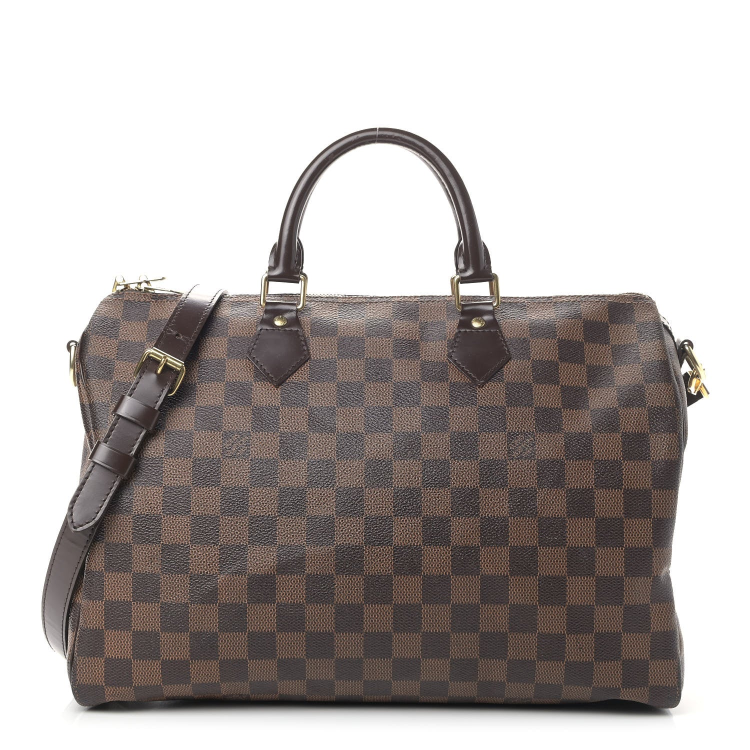 Louis Vuitton Damier Ebene Speedy Bandouliere 35 1 of 8