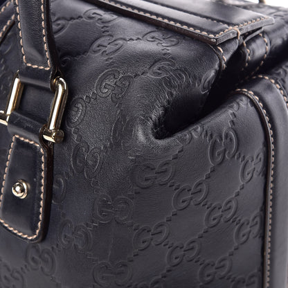 Gucci Guccissima Treasure Boston Black 17 of 18