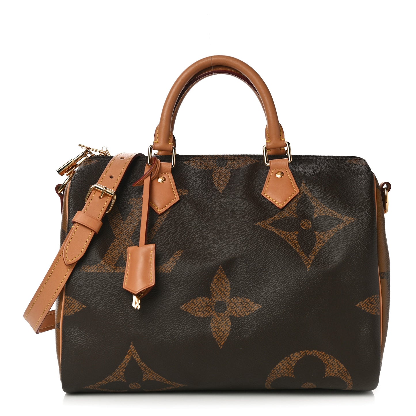 Reverse Monogram Giant Speedy Bandouliere 30