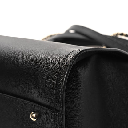 Chanel Caviar Large Studded Deauville Tote Black 10 of 15
