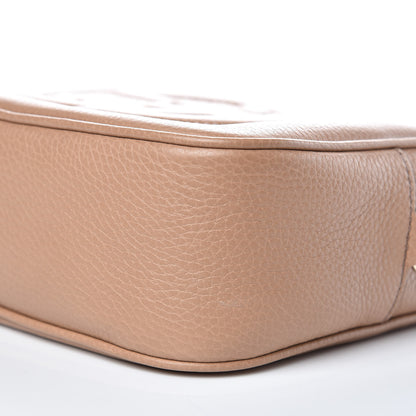 Gucci Pebbled Calfskin Small Soho Disco Bag Camelia 9 of 9