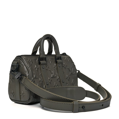 Louis Vuitton Monogram Seal Keepall XS Khaki 2 of 7
