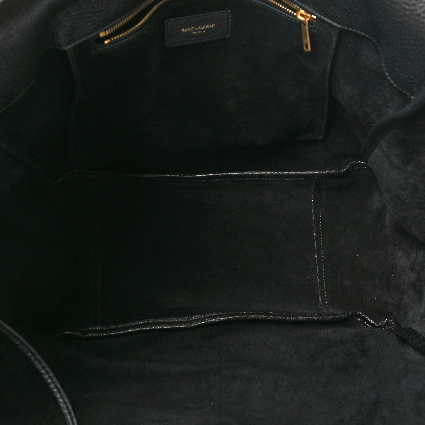 Grained Deerskin Bea Tote Black