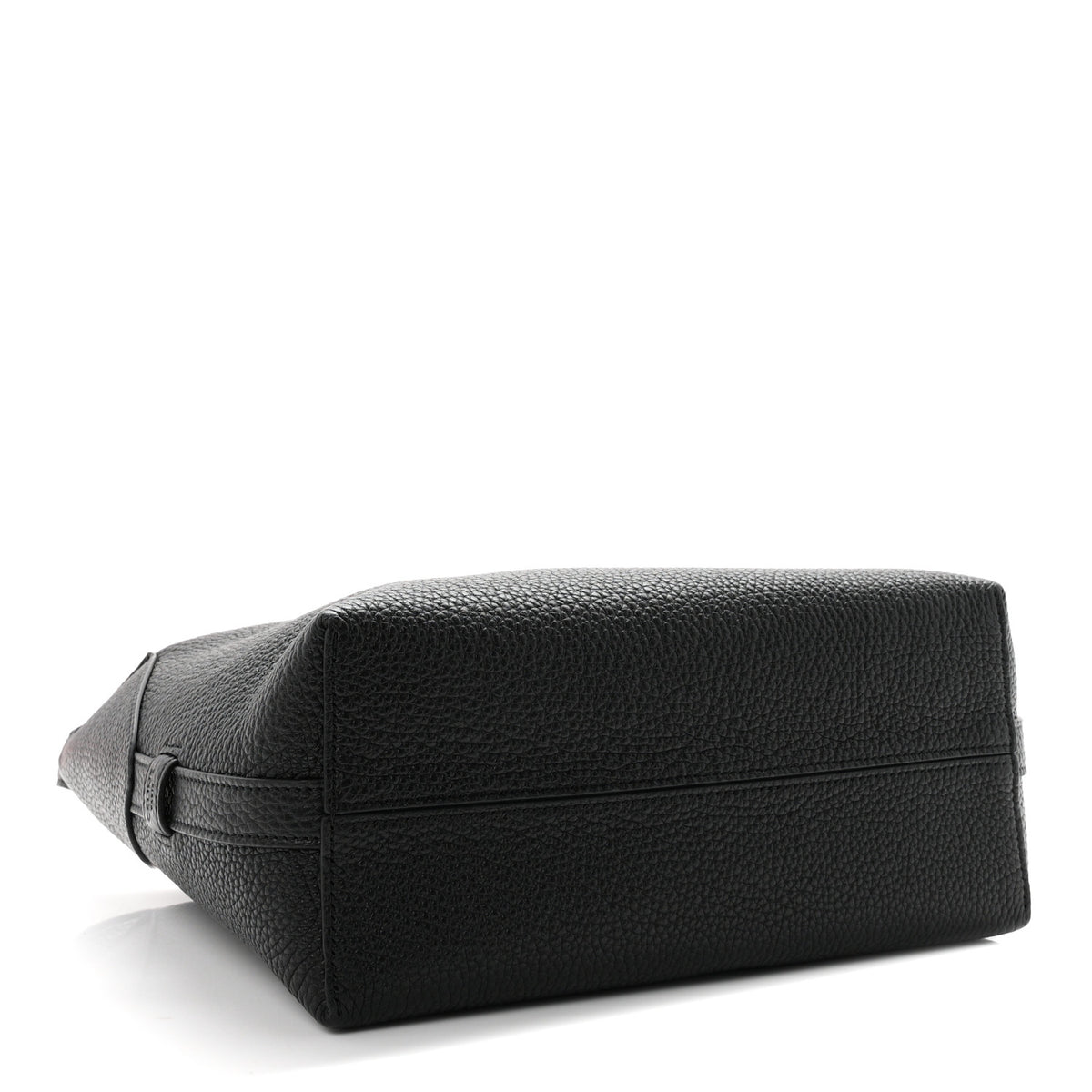 Grained Calfskin Harry Crossbody Bag Black