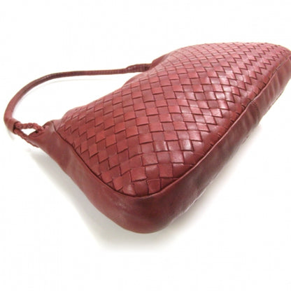 Bottega Veneta Woven Shoulder Bag Red 5 of 12