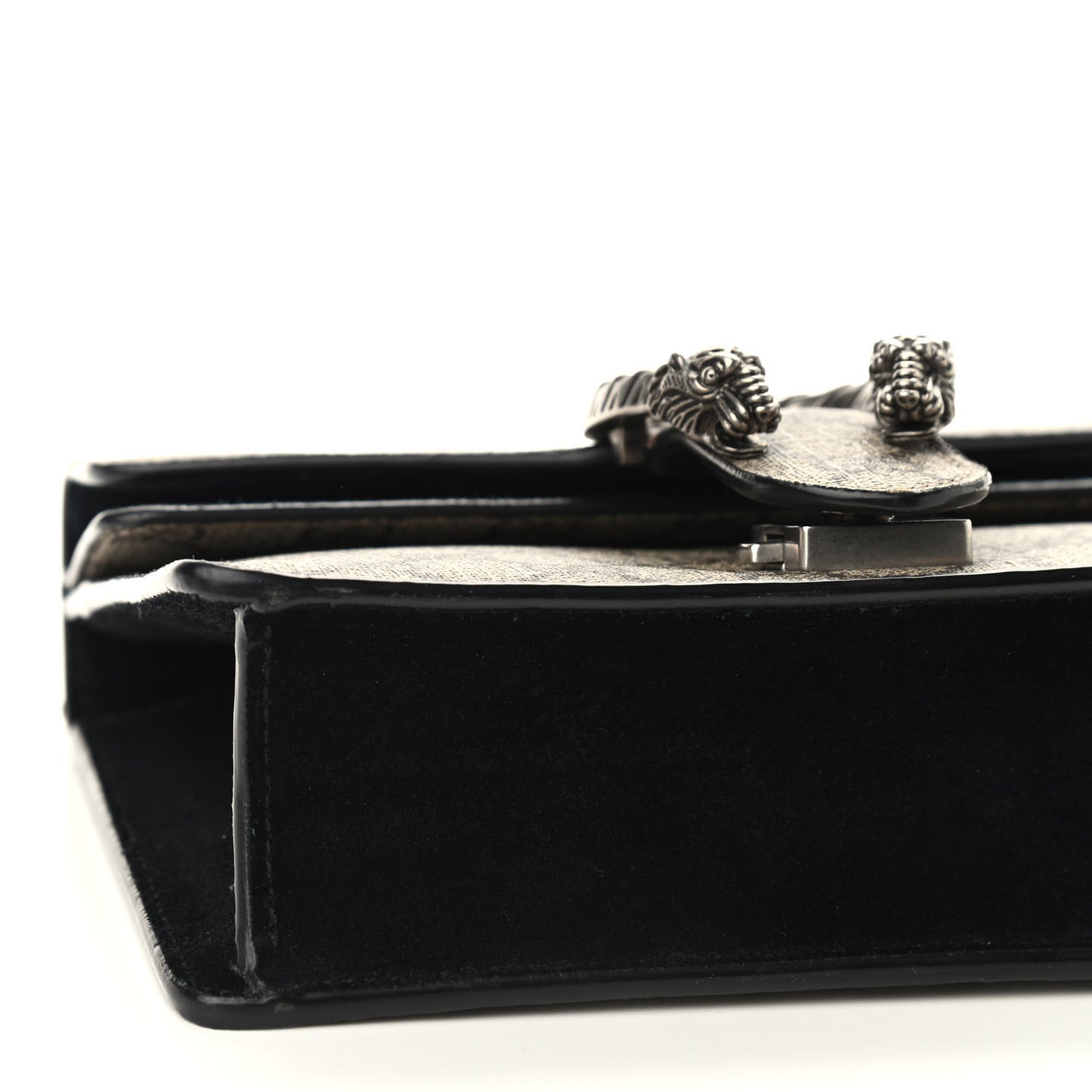 GG Supreme Monogram Mini Dionysus Shoulder Bag Black