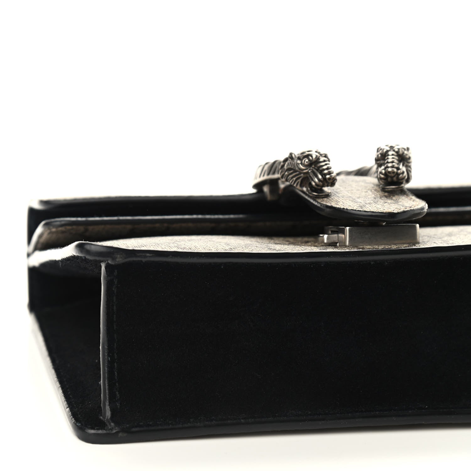 Gucci GG Supreme Monogram Mini Dionysus Shoulder Bag Black 9 of 10