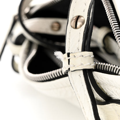 Givenchy Crinkled Patent Deerskin Mini Pandora White 11 of 19