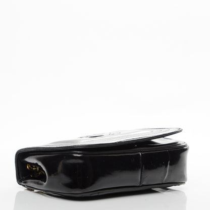 Chanel Patent Mini Flap Black 4 of 9