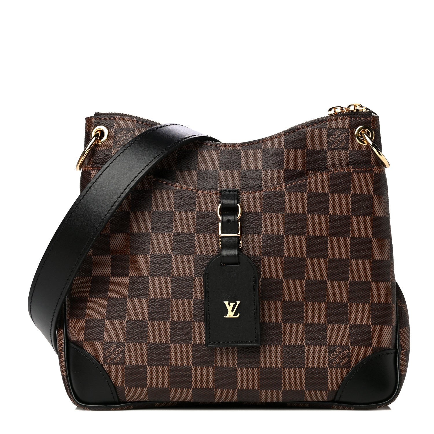 Louis Vuitton Damier Ebene Odeon PM Black 1 of 10