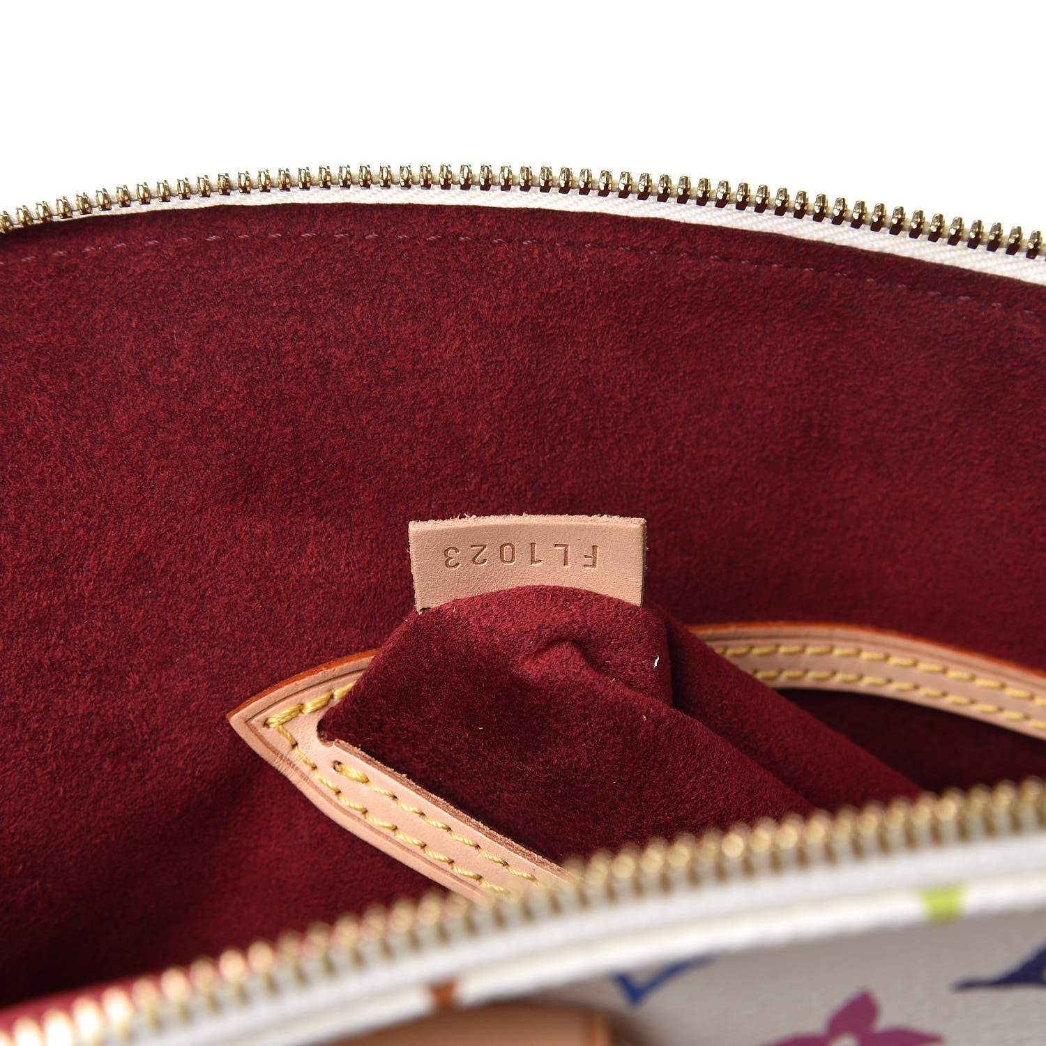 Louis Vuitton Monogram Multicolor Alma White 6 of 10