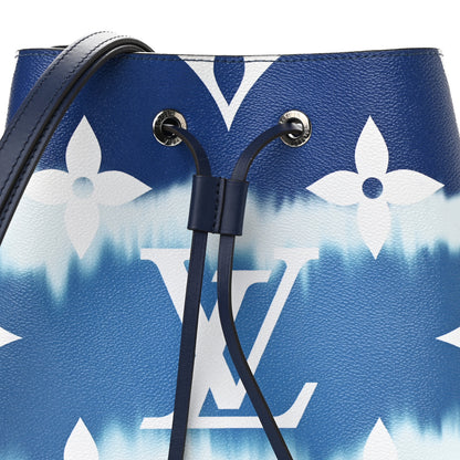 Louis Vuitton Monogram Escale Neonoe MM Blue 8 of 10