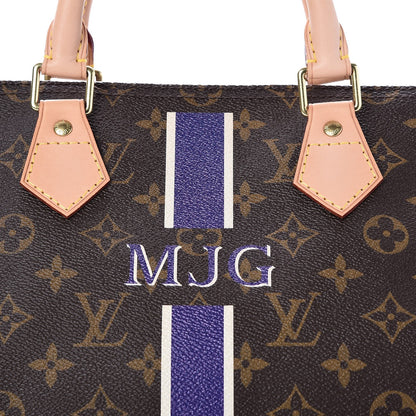 Louis Vuitton Monogram My LV Heritage Speedy 35 Violet White 8 of 8