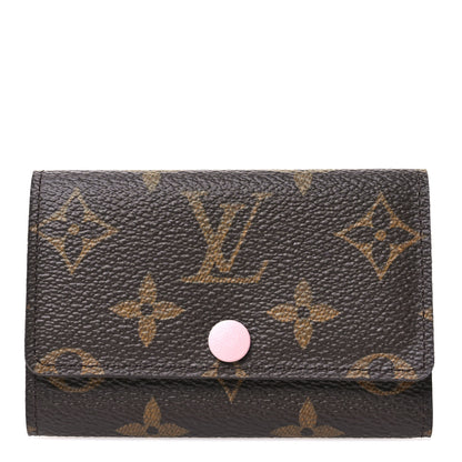 Louis Vuitton Monogram Multicles 6 Key Holder Rose Ballerine 1 of 7