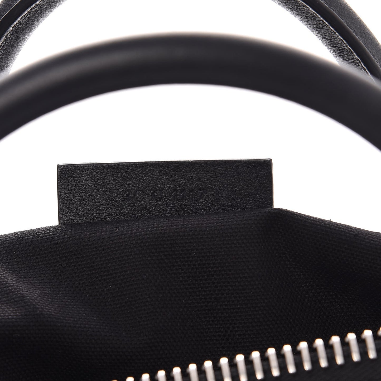 Calfskin Suede Small Studded Chevron Antigona Black