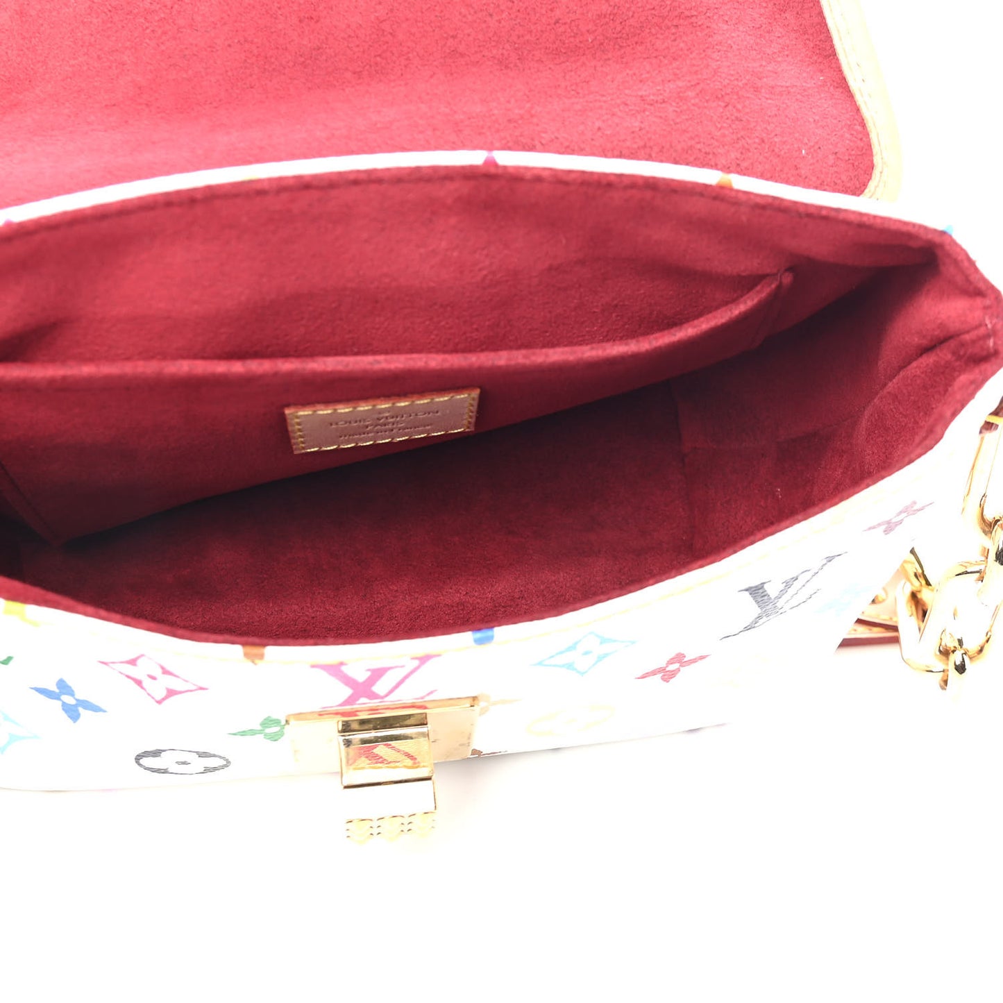 Monogram Multicolor Patti White