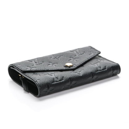Louis Vuitton Empreinte Compact Curieuse Wallet Black 4 of 6