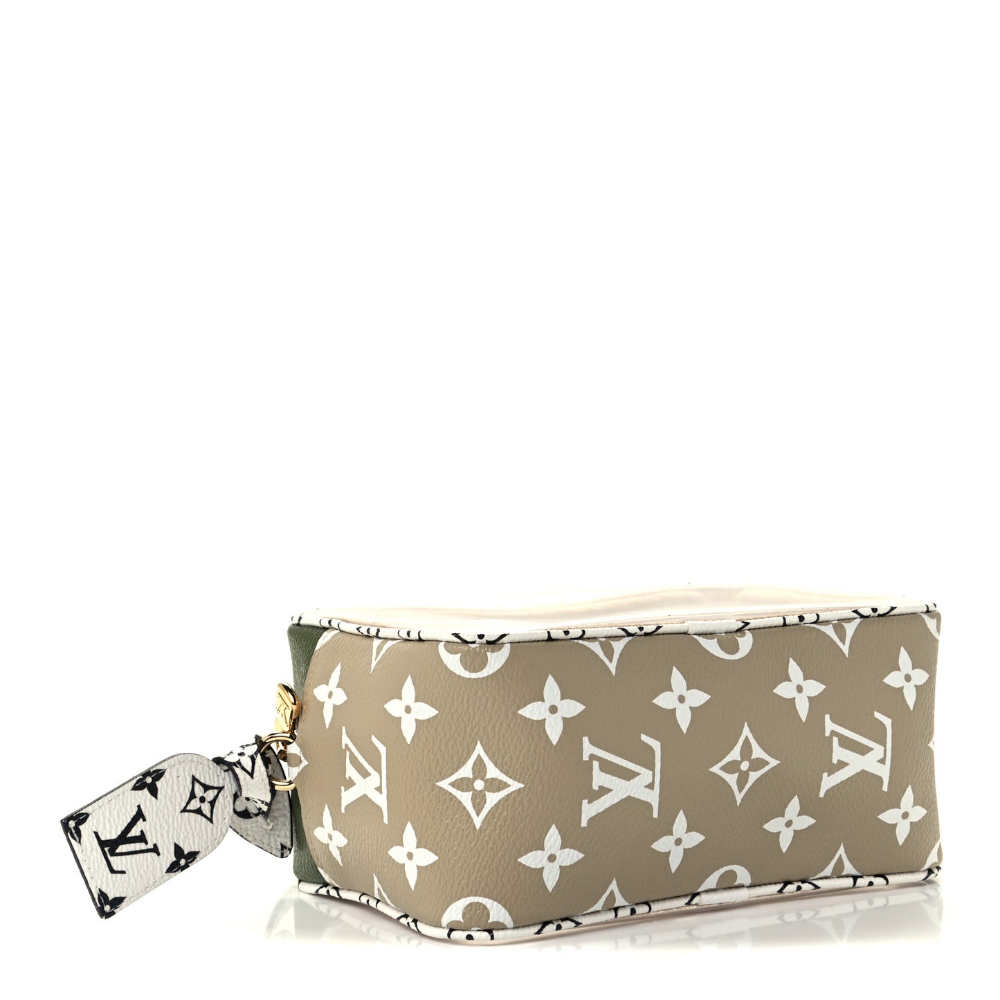 Monogram Giant Beach Pouch Kaki