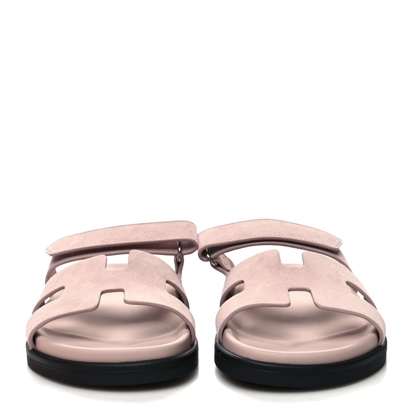 Suede Goatskin Womens Chypre Sandals 38 Rose Porcelaine